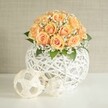 ORANGE ROSES WEDDING ARRANGEMENT